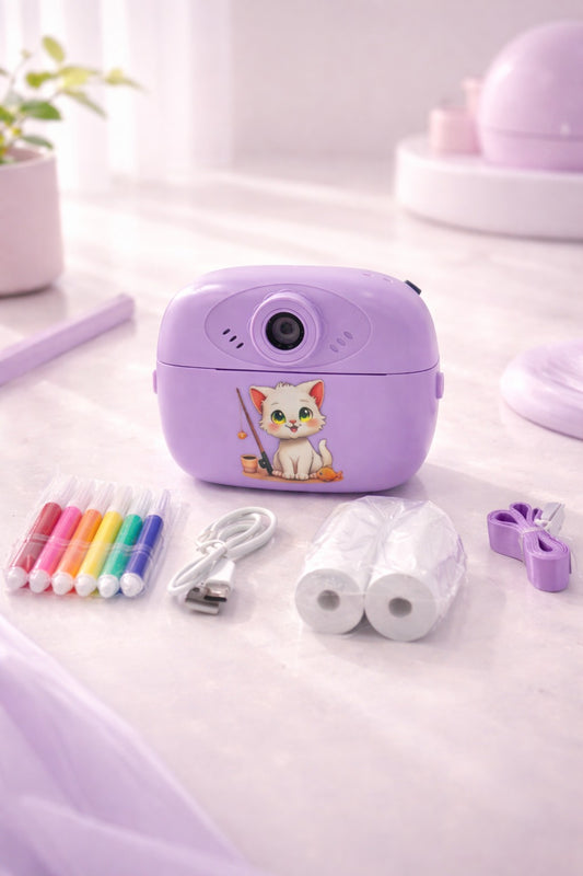 Kids Instant Print Camera with Inbulit Printer